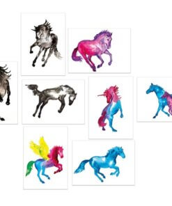 Korttivalikoima "Hevosvoimat" 8 kpl